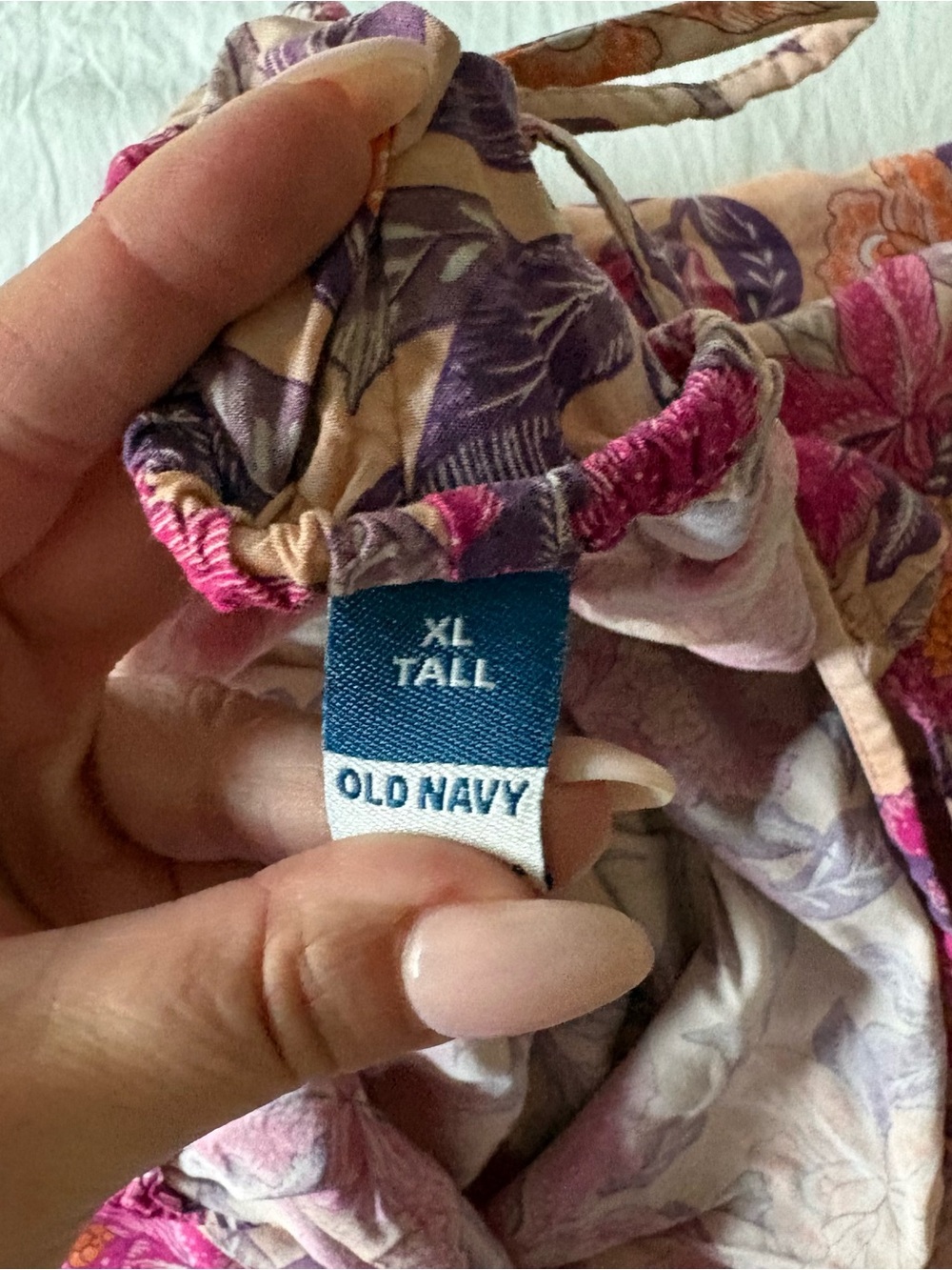 Old Navy Women’s Pink Floral Slip Sleeveless Midi Dress - Picture 6 of 9